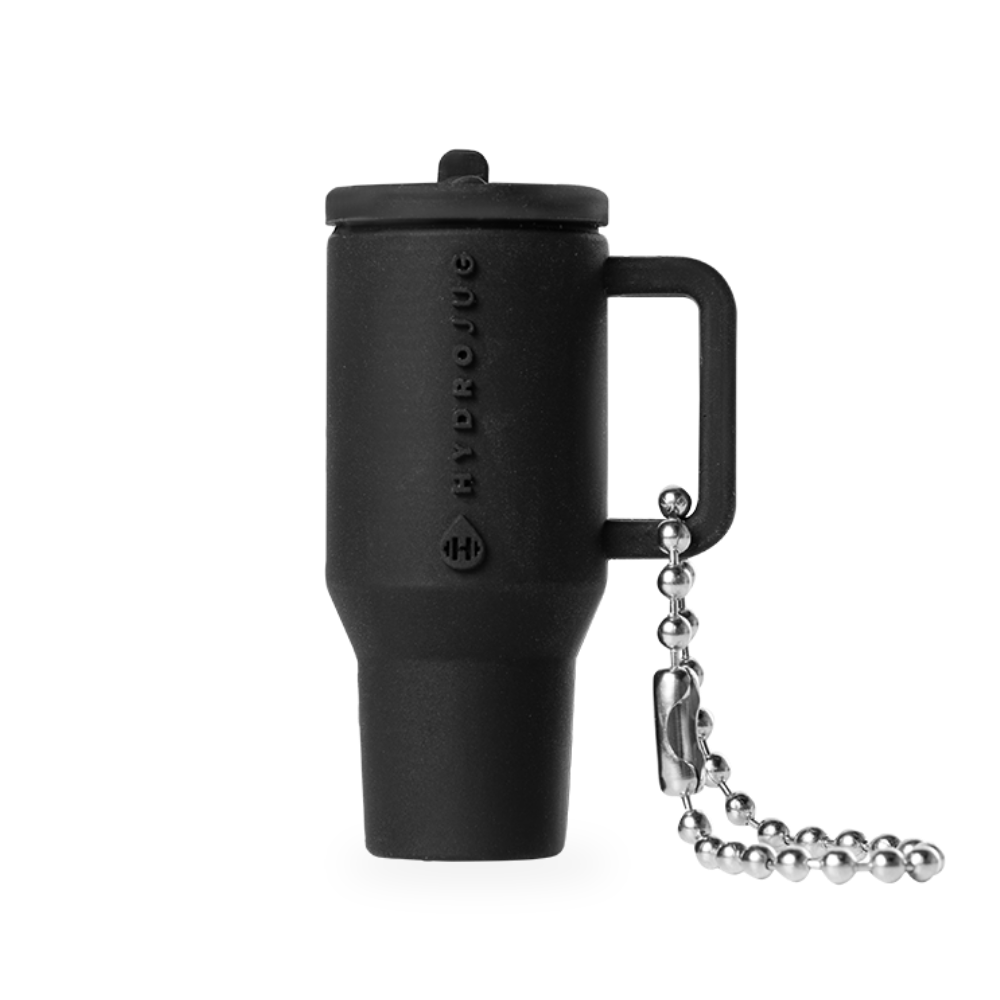 Black Traveler Keychain